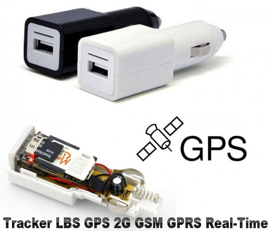 Car Charger Tracker GSM GPRS Echtzeit